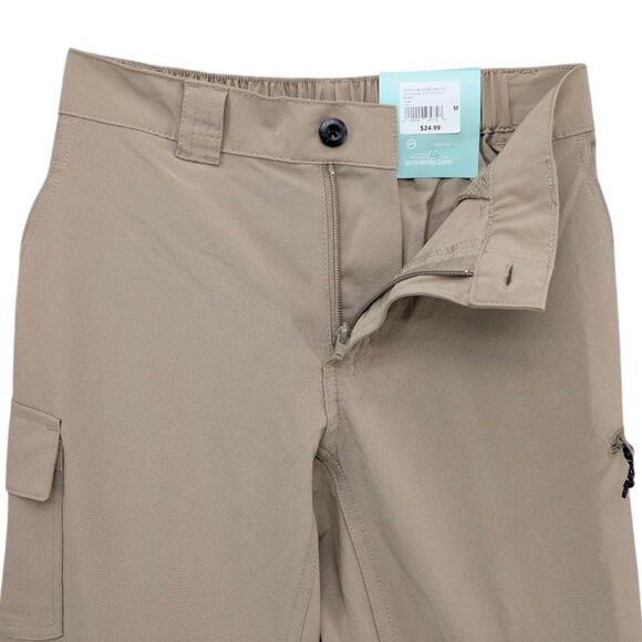 Magellan Fishgear Overcast Zip Off Pants Boys Khaki Cargo Convertible Size M - Picture 5 of 13